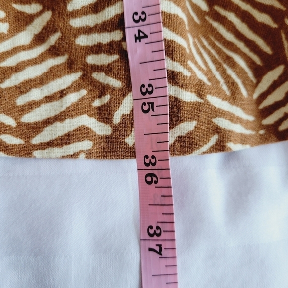 House of Harlow 1960 Brown Palm Print Dress - Picture 9 of 10